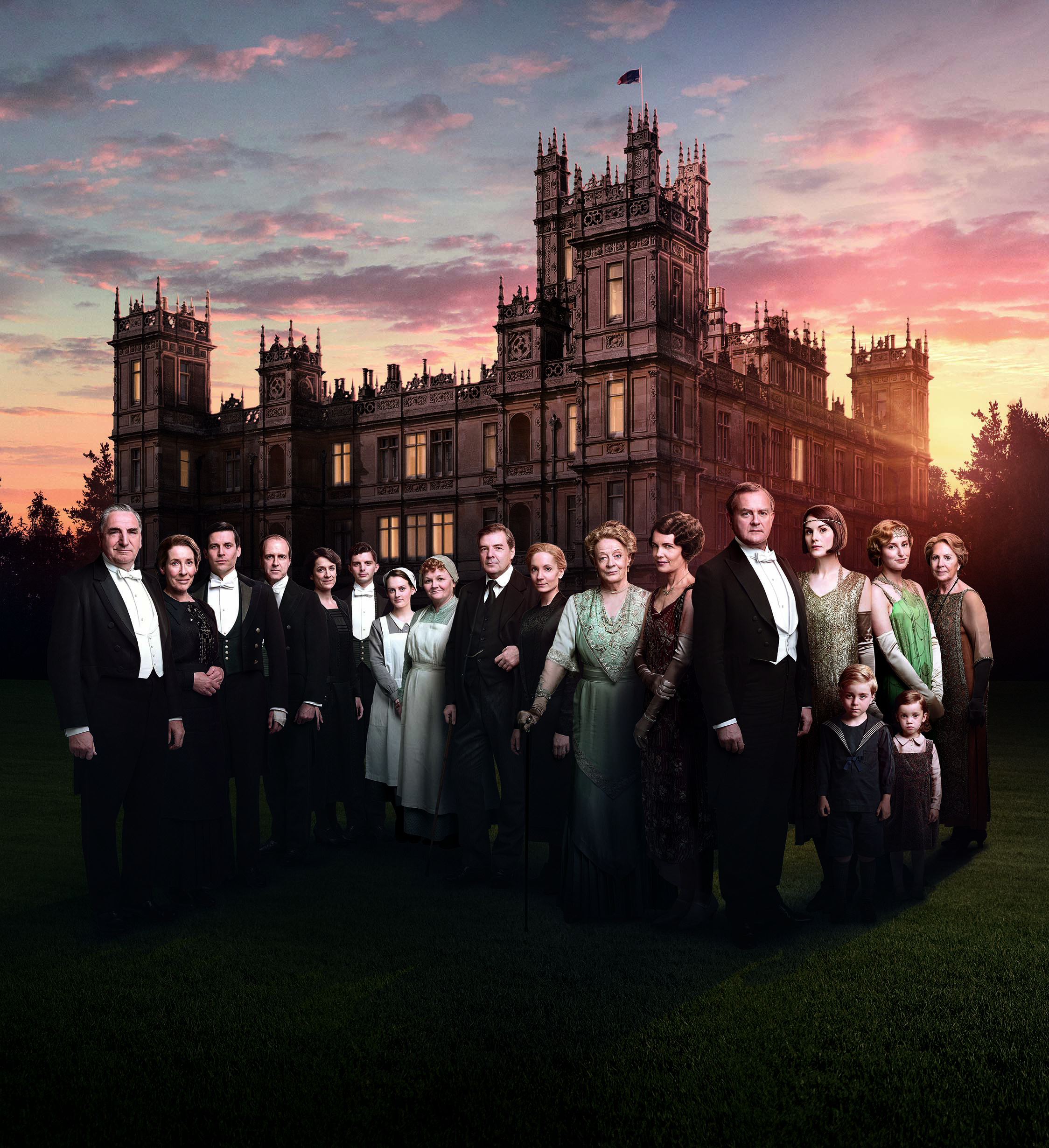 Downton Abbey Season 6 Cast Image