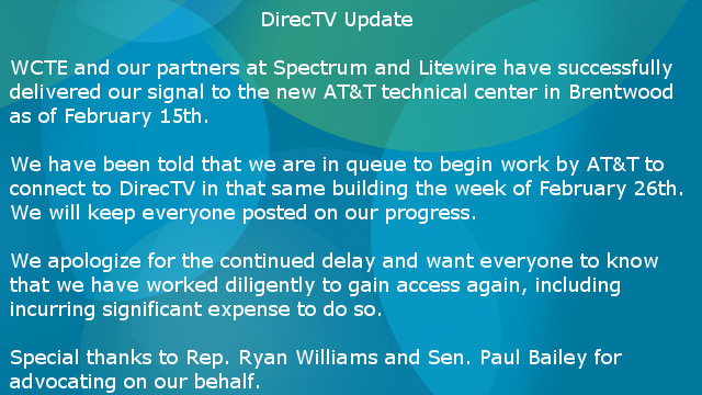 DirecTV update