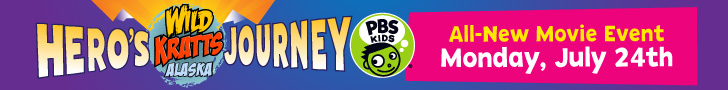 Wild Kratts Star in an All New Movie Event: Hero's Journey Monday, July 24!