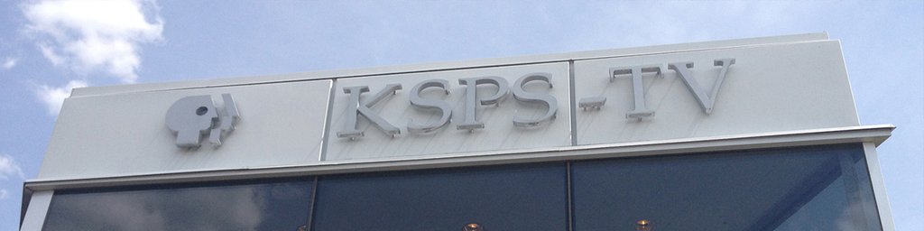 KSPS Building sign