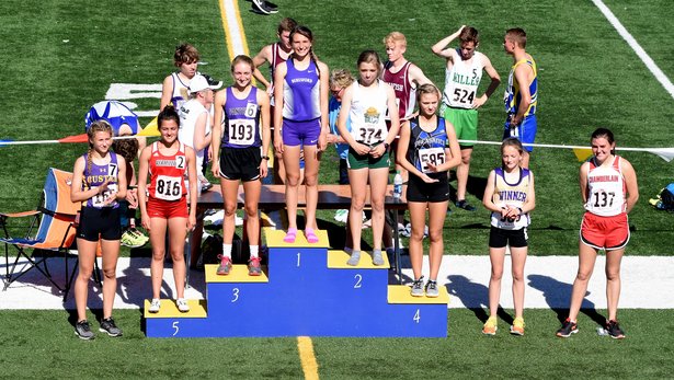 2017 Class A State Track Girls 3200m Run