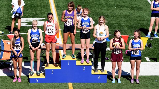 2017 Class A State Track Girls 800m Run