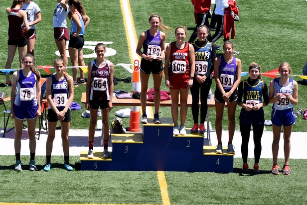 2017 Class A State Track Girls High Jump