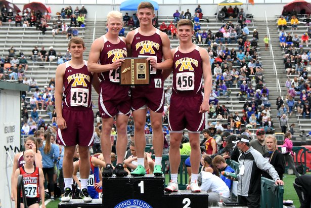 Class A Boys 400m Relay