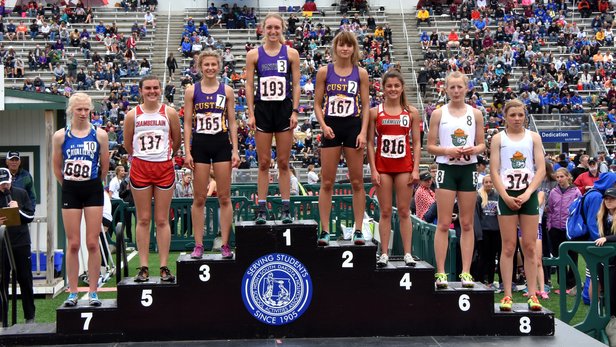 Class A Girls 1600m Run