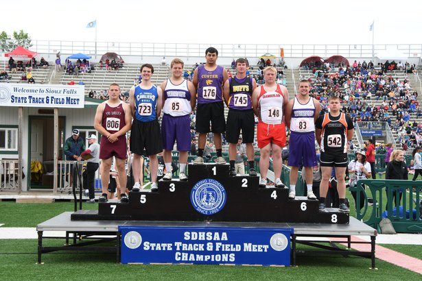 Class A Boys Discus