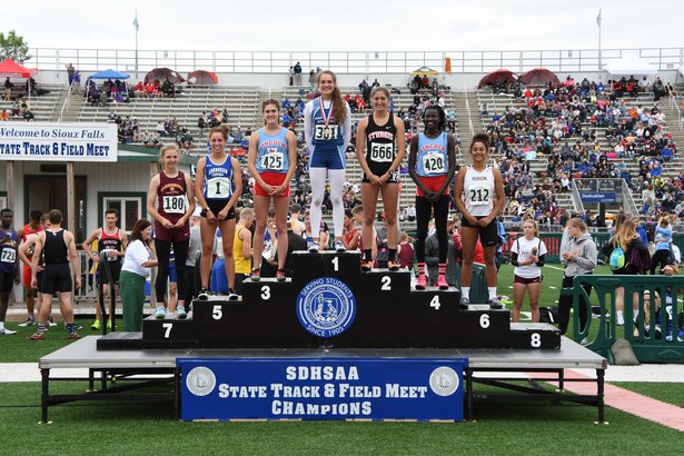 Class AA Girls 300m Hurdles