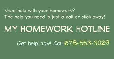 Homework hotline online
