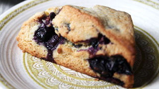 Blueberry Cream Scones