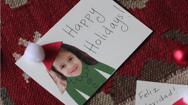 Selfie Holiday Card