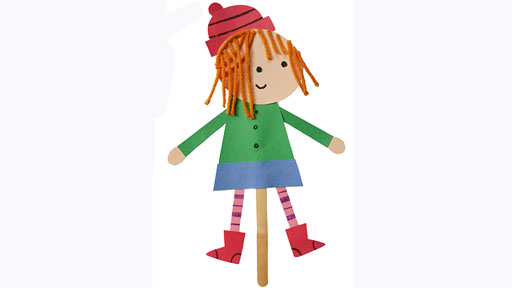 Peg + Cat Stick Puppets