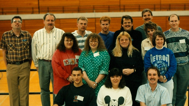 1993 Basketball Game QTV