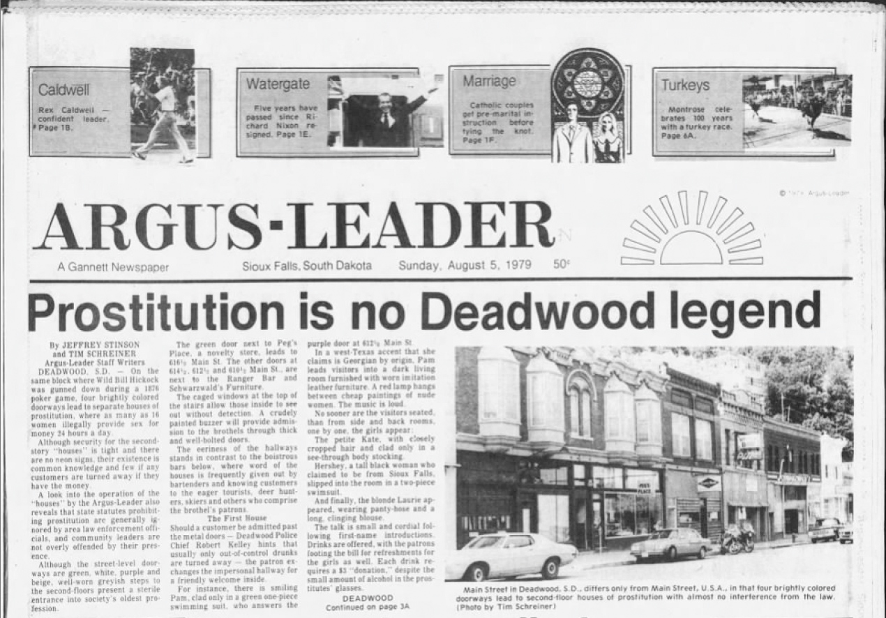 OPERATION HOTBED: Who Really Ended Deadwood Prostitution?