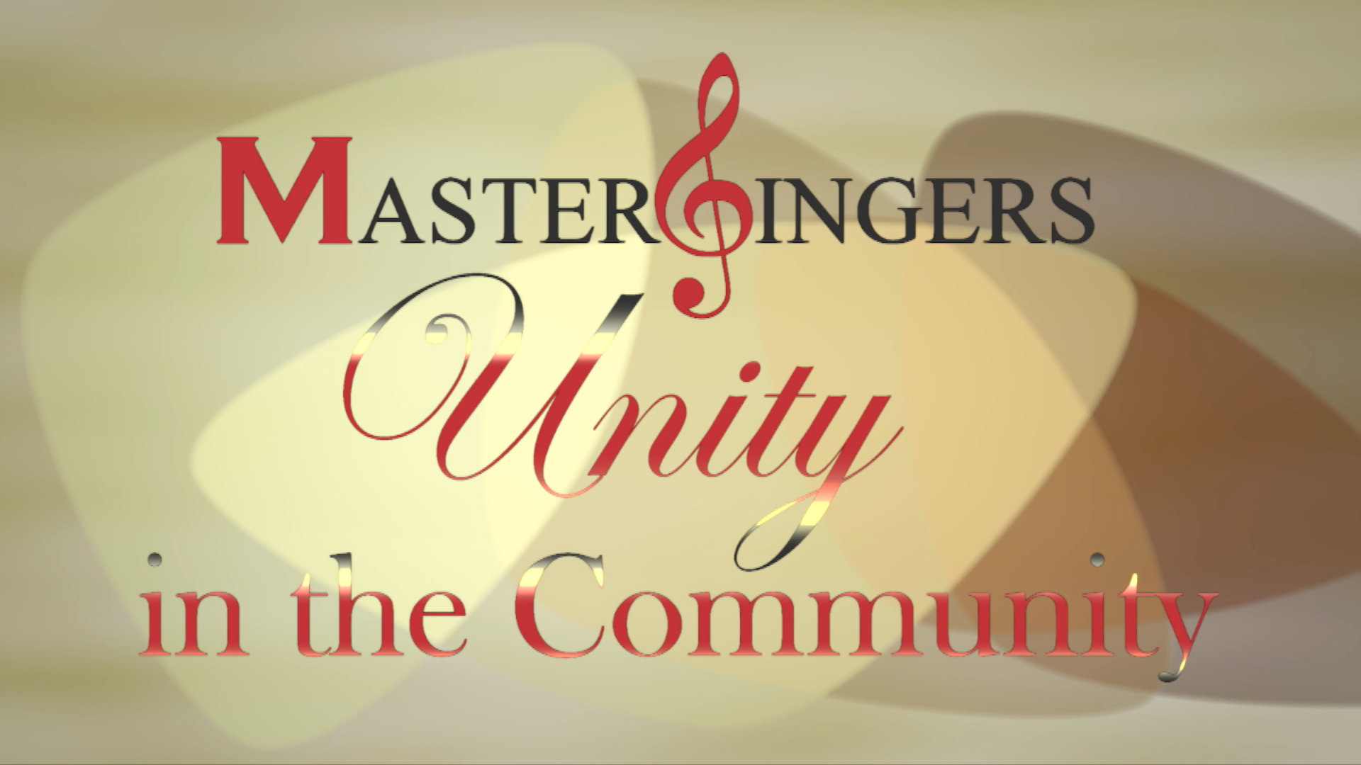 Mastersingers: Unity in the Community concert