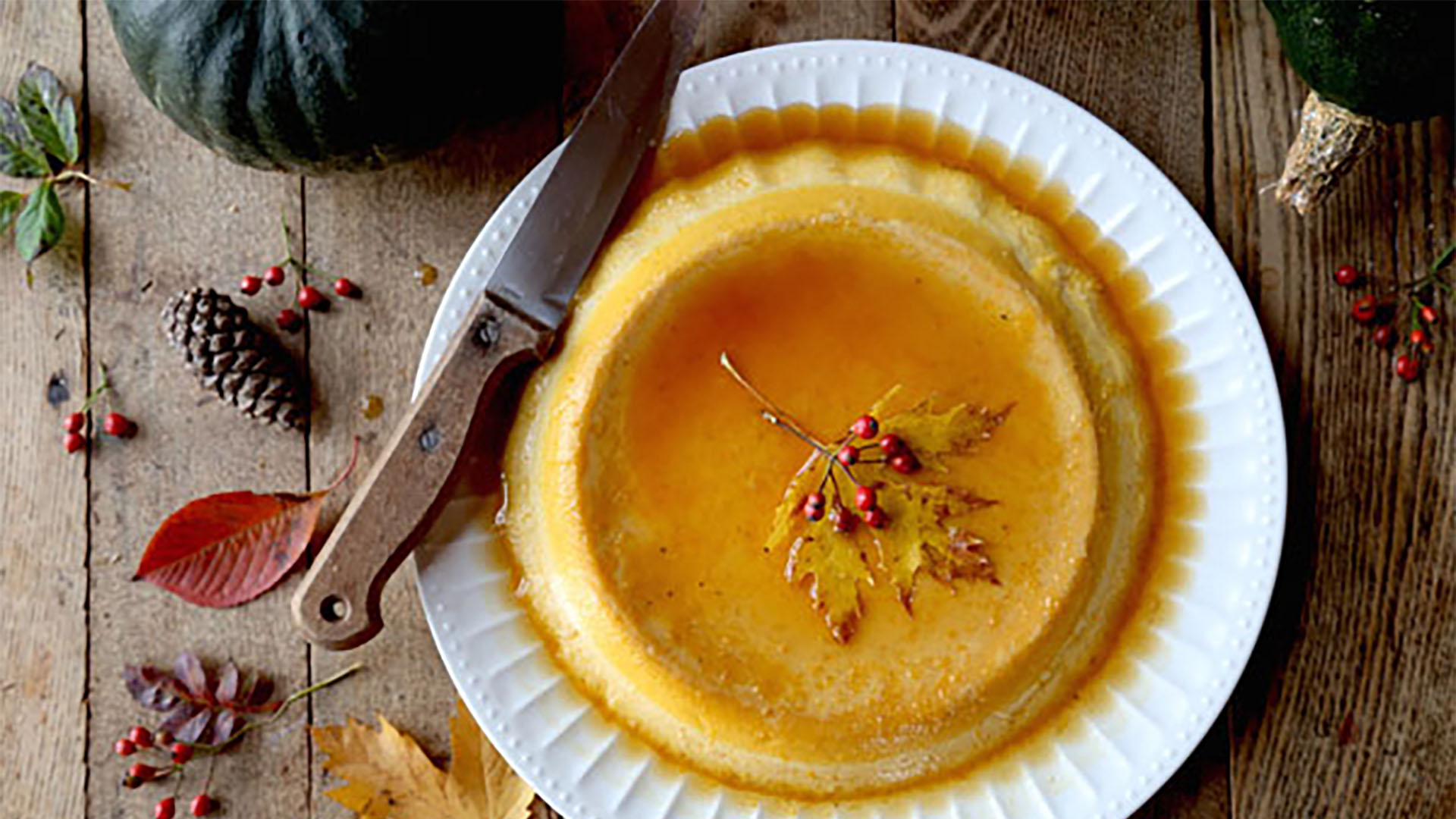 Pumpkin Maple Crème Caramel