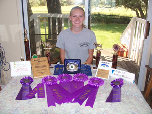 Katie McCleary and her year of 4-H and School Awards Katie McCleary and her year of 4-H and School Awards