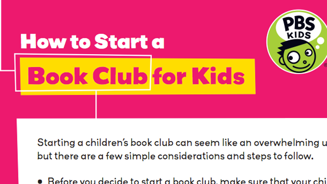 How to Start a Book Club for Kids