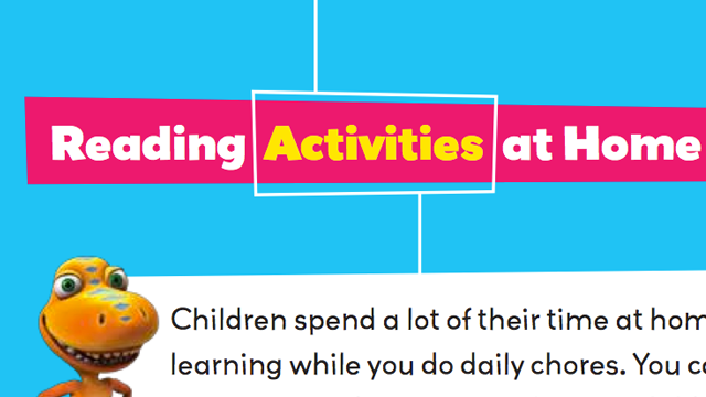 Reading Activities at Home