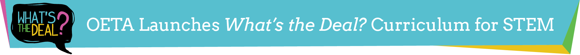 OETA Launches New Curriculum Guide OETA Launches New Curriculum Guide