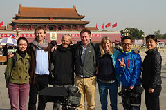 Group photo of crew members