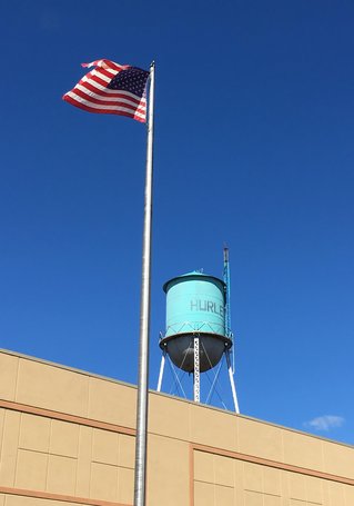 The former Hurley School building, now Viborg-Hurley Middle School. hurley_flag__2__0.jpg