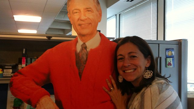 Post your own photo in the Mister Rogers photo stream