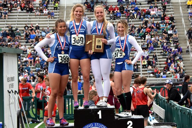 AA Girls 4x100