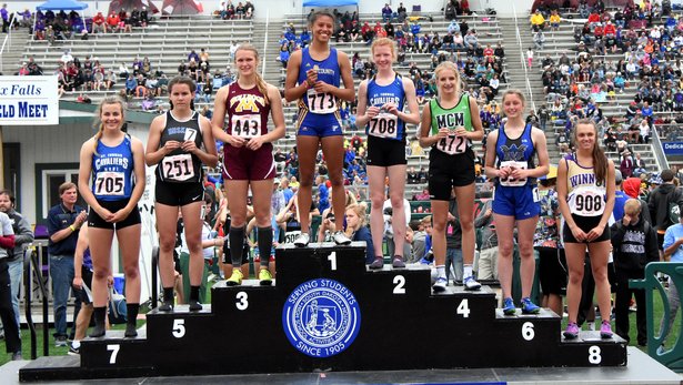 Class A Girls 400m dash