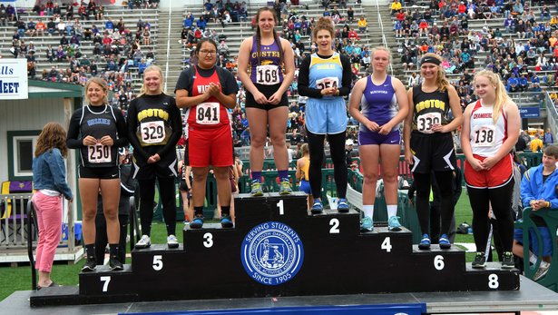 Class A Girls Discus
