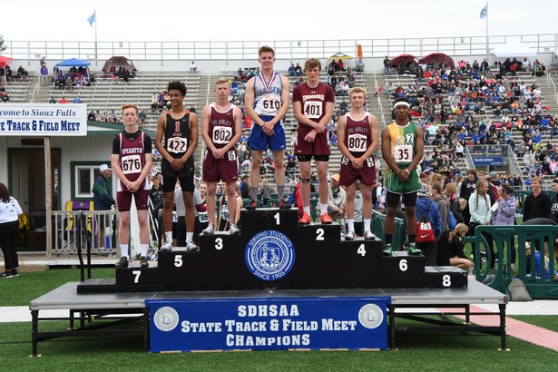 Class A Boys 300m Hurdles