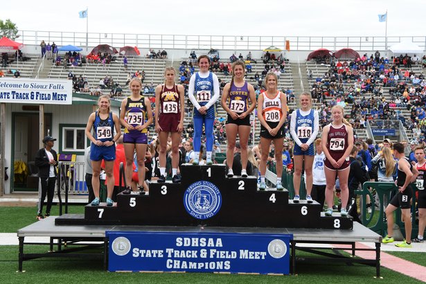 Class A Girls 300 Hurdles